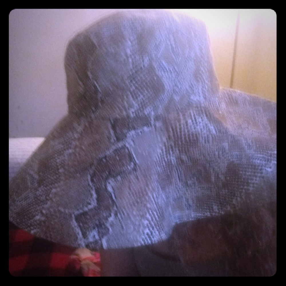 Burberry safari style Kentucky derby hat